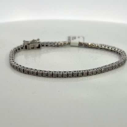 10kt White Gold Bracelet